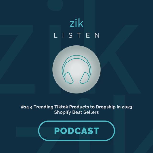4 Trending Tiktok Products to Dropship in 2023 [Shopify Best Sellers] - podcast episode cover