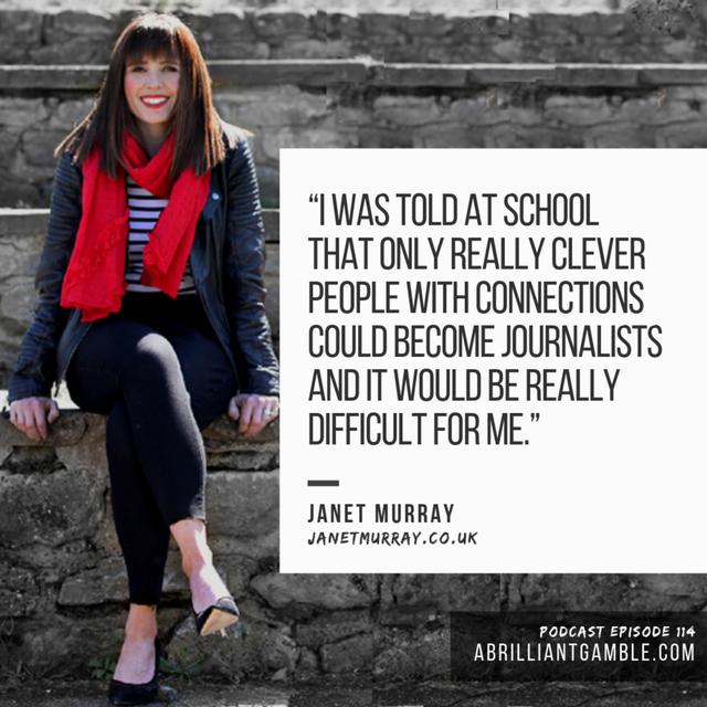 114 Putting Yourself Out There, with Janet Murray - podcast episode cover