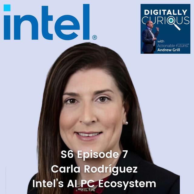 S6 Episode 7: Integrating AI into Small Business and Tech Leadership with Carla Rodríguez from Intel - podcast episode cover
