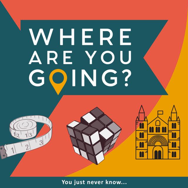 A rubix cube, a measuring tape and Kings College Cambridge - podcast episode cover