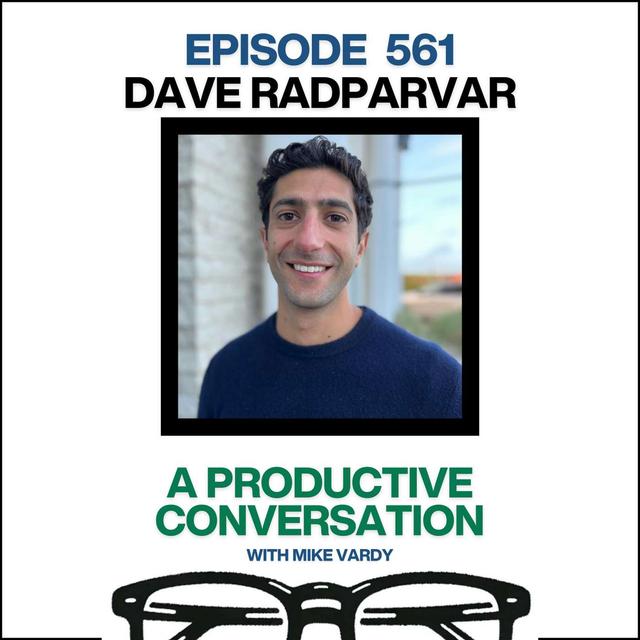 Dave Radparvar Talks About the Power of Journaling and Human Flourishing - podcast episode cover