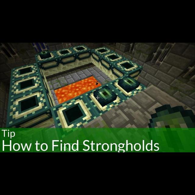 OMGcraft Tip: How to Find Strongholds in Minecraft - podcast episode cover
