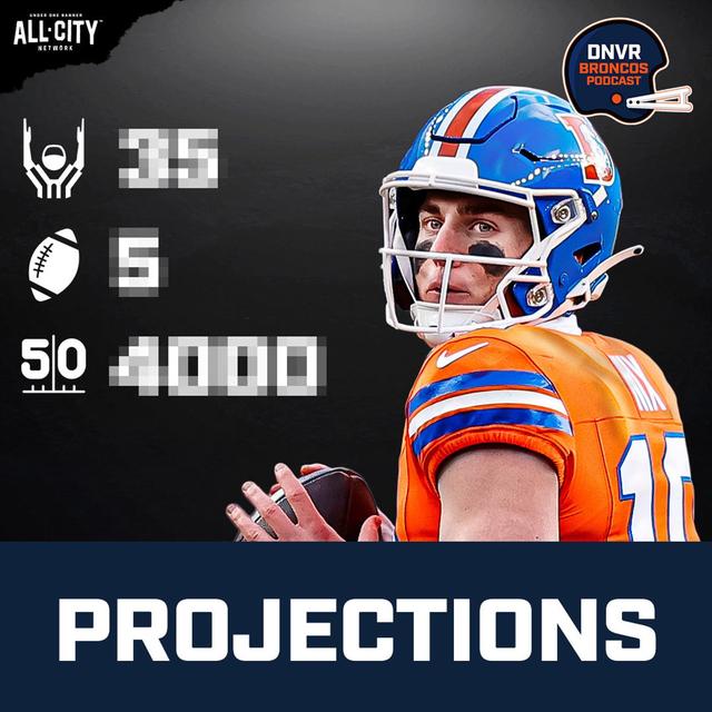 Projecting Bo Nix’s 2025 stats with the Denver Broncos: Would you take 4,000 yards & 31 total TDs? - podcast episode cover