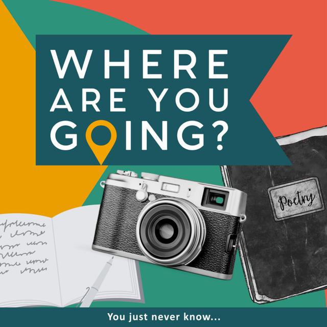 A Camera, a Novel and a Poet - podcast episode cover