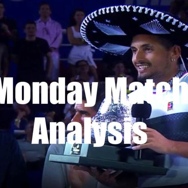 Federer Earns Revenge on Tsitsipas, 100th title, Kyrgios Wins Acapulco, Indian Wells Preview | Monday Match Analysis - podcast episode cover