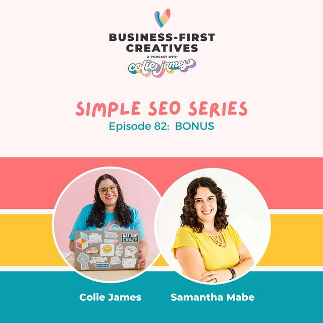 On-Page SEO | Simple SEO Series with Samantha Mabe (Bonus) - podcast episode cover