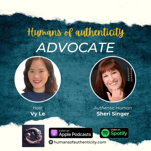 36. Advocate with Sheri Singer - podcast episode cover