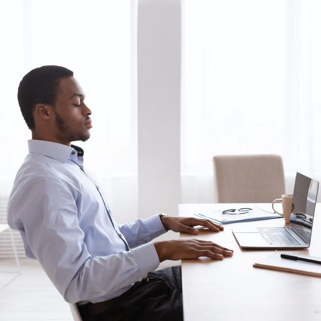 Meditation to calm yourself before a job interview, exam, or presentation - podcast episode cover