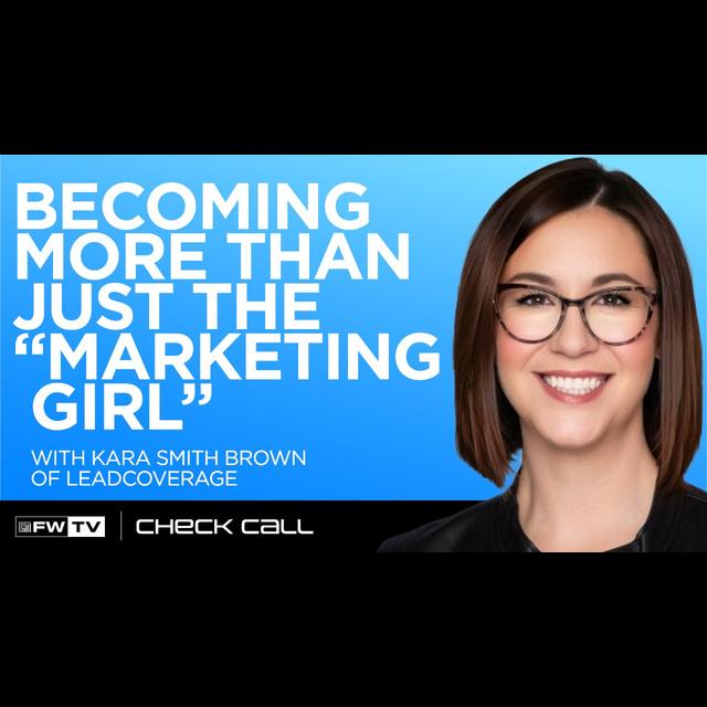 Becoming more than just the “marketing girl” - podcast episode cover