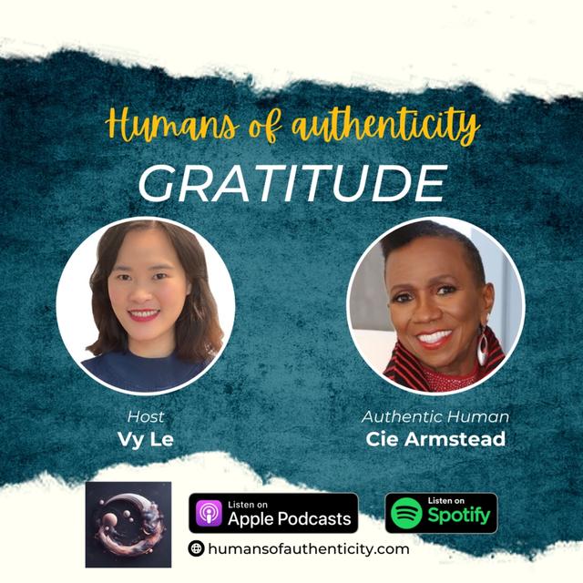 35. Gratitude with Cie Armstead - podcast episode cover
