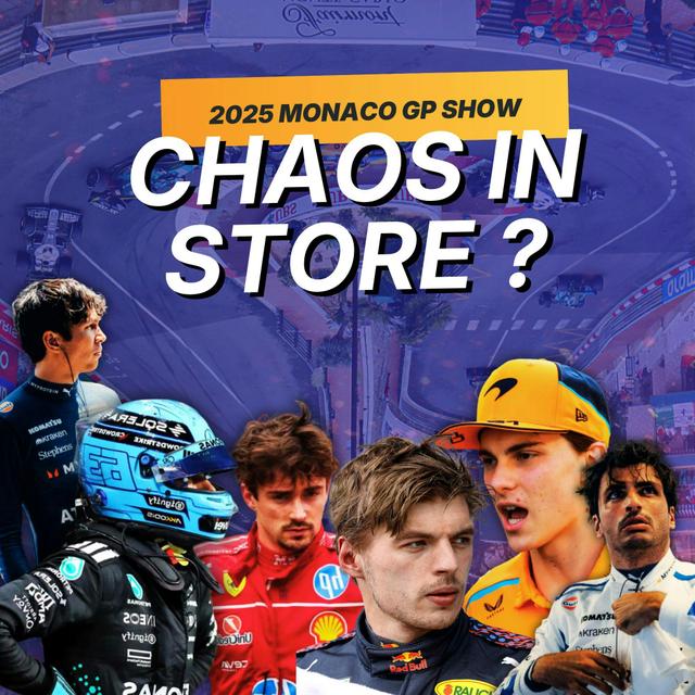 Tyre strategy will create chaos in Monaco; Lando Norris returns to P1  | #F1 2025 Monaco GP Quali Show - podcast episode cover