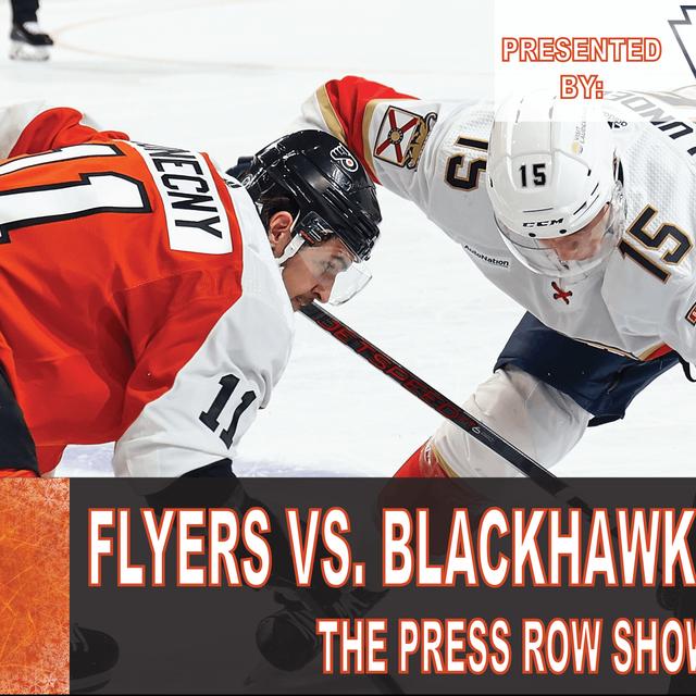 The Press Row Show Postgame: Philadelphia Flyers vs. Chicago Blackhawks (3/30/24) - podcast episode cover