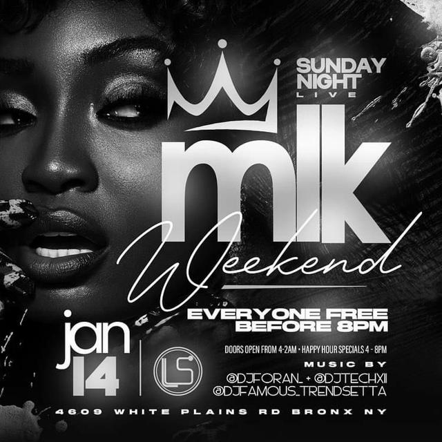 SUNDAY NIGHT LIVE "MLK WEEKEND" *LIVE AUDIO* - podcast episode cover