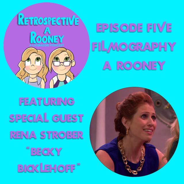 Filmography-a-Rooney Featuring Special Guest Rena Strober - podcast episode cover