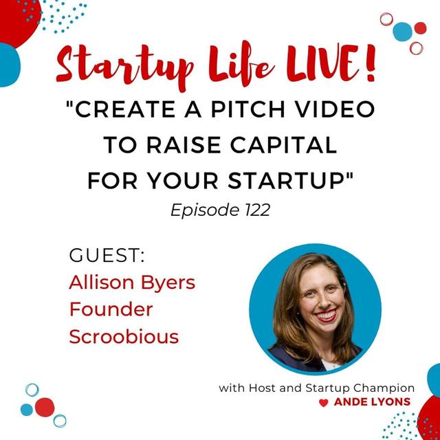 EP 122 Create a Pitch Video to Humanize the Capital Raise Process - podcast episode cover