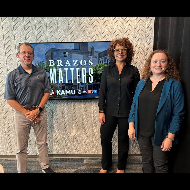 Dr. Holly Hudson and Samantha Clement with Texas A&M Global Engagement - podcast episode cover