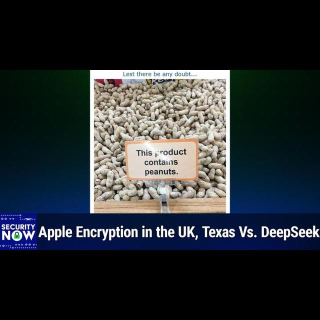 SN 1013: The Chrome Web Store is a mess - Apple Encryption in the UK, Texas Vs. DeepSeek - podcast episode cover