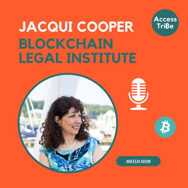 AT43 - Jacqui Cooper, Blockchain Legal Institute - podcast episode cover