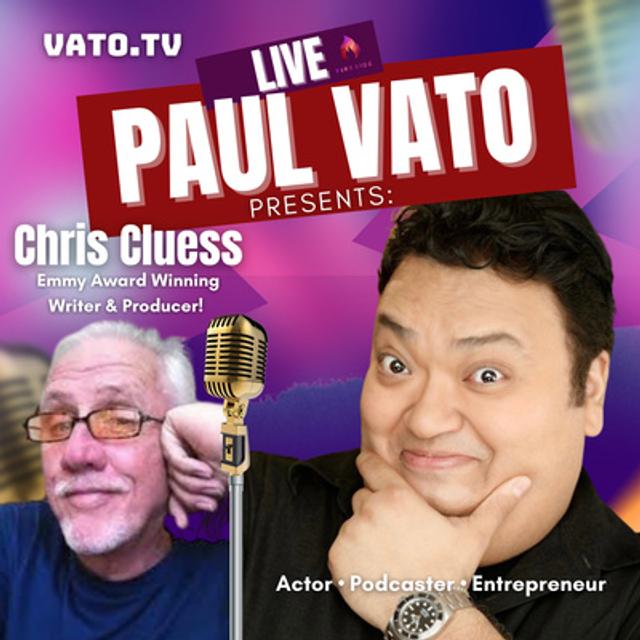 A Chance Encounter W/ Dan Aykroyd Changed This Emmy Award Winning Comedy Writer's Life Forever. Paul Vato Presents: Chris Cluess. - podcast episode cover
