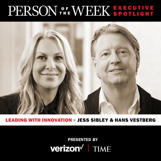Executive Spotlight: Closing the Digital Divide with Hans Vestberg | Red Border by TIME - podcast episode cover