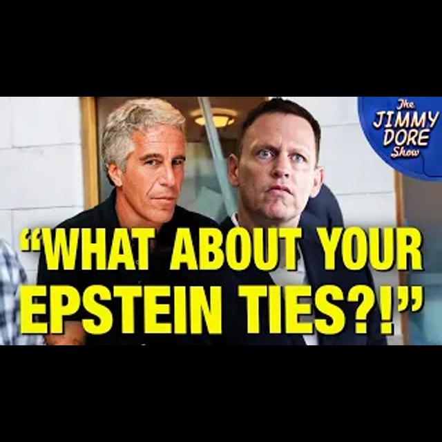 BREAKING! Peter Thiel CONFRONTED Over Epstein Ties! - podcast episode cover