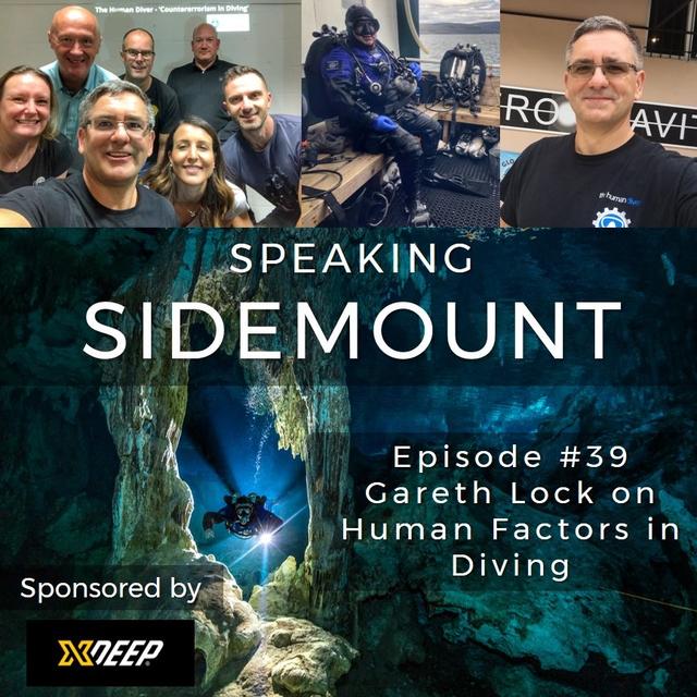 E039 - Gareth Lock on Human Factors in Diving - podcast episode cover
