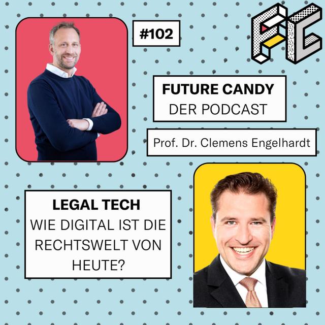 #102 LEGAL TECH - Wie Digital ist die Rechts-Welt von heute? - podcast episode cover