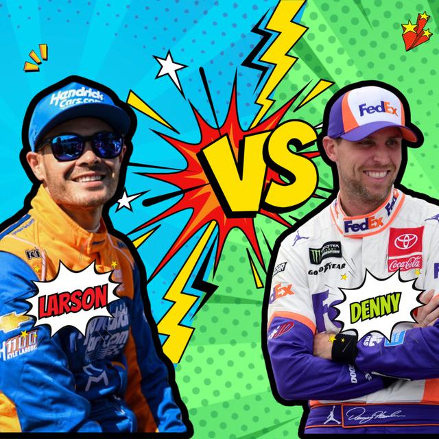 2025 NASCAR: Kyle Larson vs Denny Hamlin Every Week? - podcast episode cover