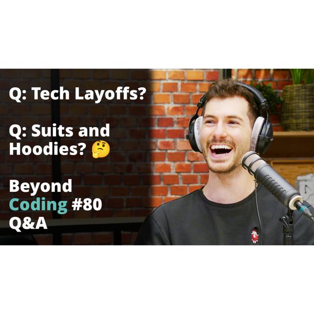 Q&A #1: Podcasting, Tech Layoffs and First Job as Developer & More with Patrick Akil - podcast episode cover