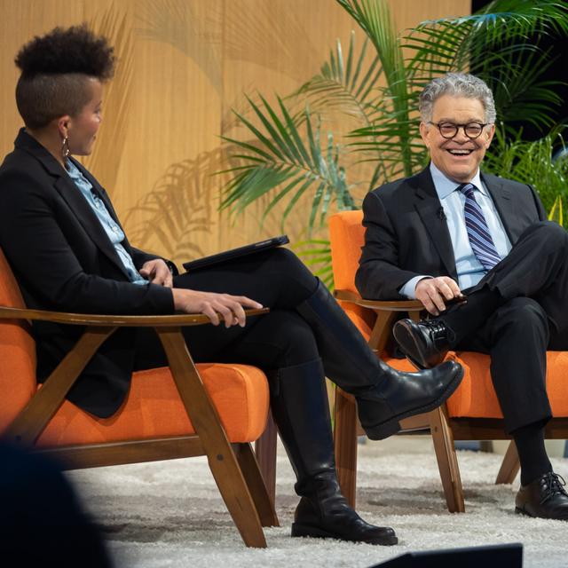 Politics and Musings Live with former Senator Al Franken - podcast episode cover