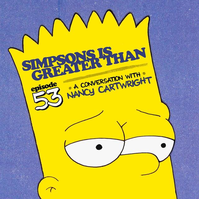 Episode 53 - Nancy Cartwright - podcast episode cover