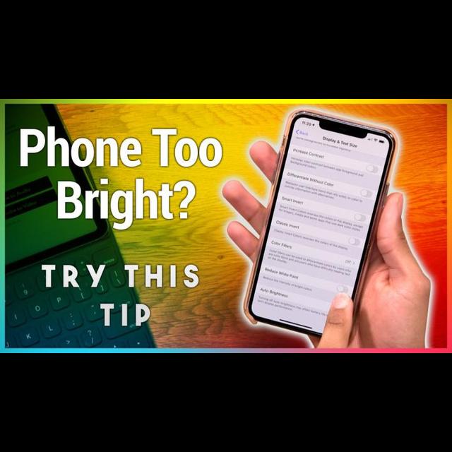 HOI 1: Everyone Should Use This iOS Accessibility Setting - Phone too bright at night? Mikah's got a tip for you. - podcast episode cover