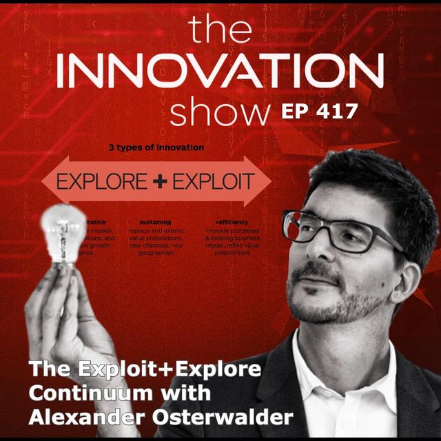 The Exploit-Explore Continuum with Alex Osterwalder - podcast episode cover