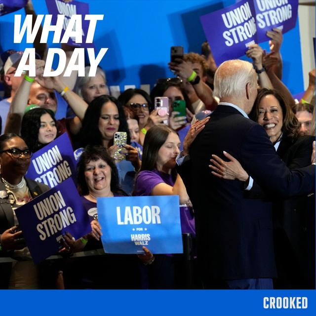 Harris's Working Class Messaging Finds Union Support - podcast episode cover