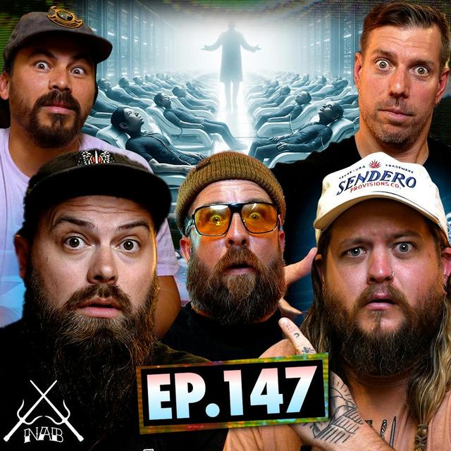 147 - AI Becoming God, Alien Mummies & Heavenly Beings w/ UNDEROATH - podcast episode cover
