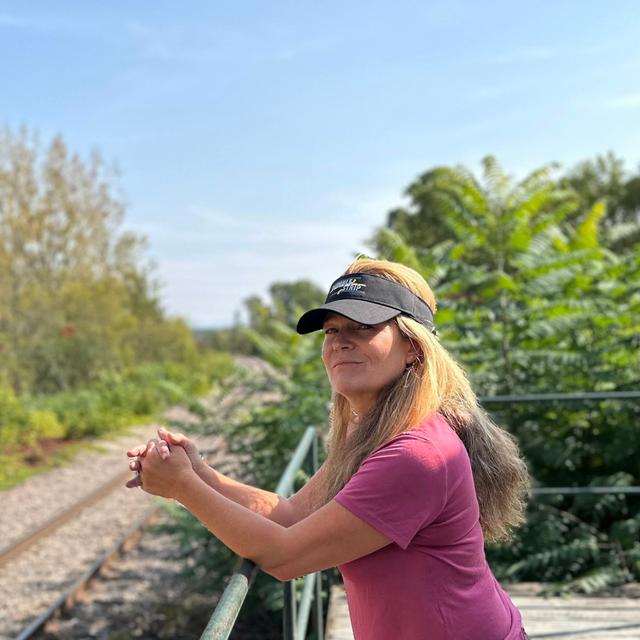 Susan on the Train Tracks - podcast episode cover