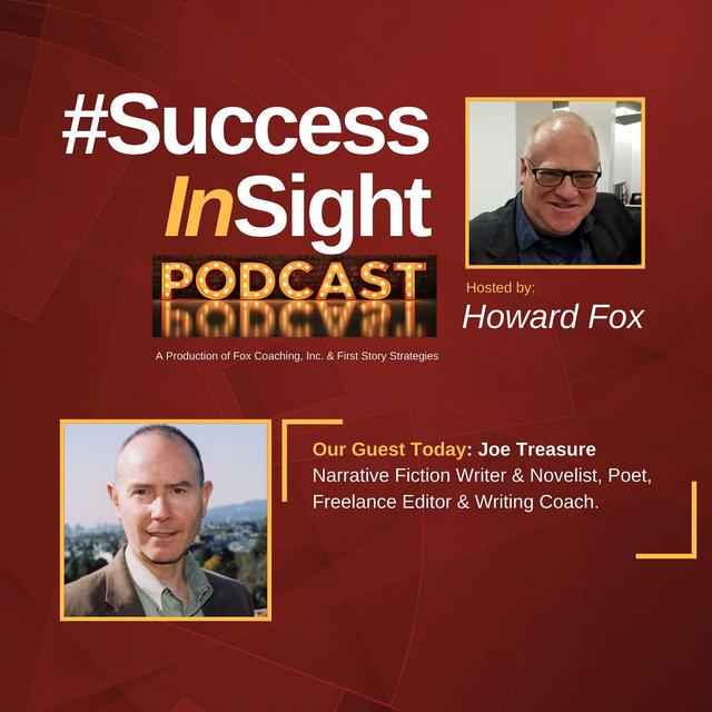 Joe Treasure, Narrative Fiction Writer & Novelist, Poet, Freelance Editor & Writing Coach - podcast episode cover