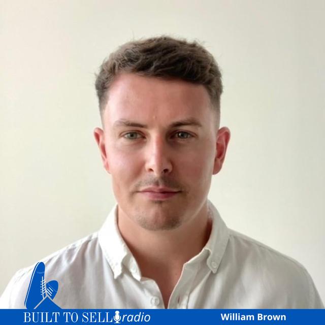Ep 455 William Brown on Turning a $50 Course into a Seven-Figure Exit, Navigating Diligence, and Creating a Million Dollar Webinar - podcast episode cover