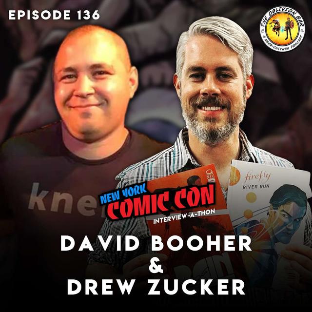 NYCC '23 INTERVIEW-A-THON: David M. Booher & Drew Zucker - podcast episode cover