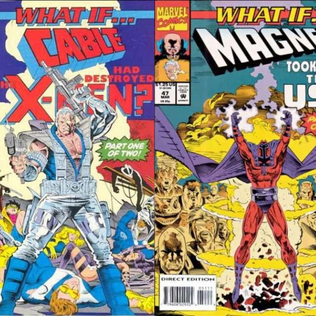 What if Cable had destroyed the X-Men & Magneto took over the USA? (From Marvel Comics What If #46-47) - podcast episode cover
