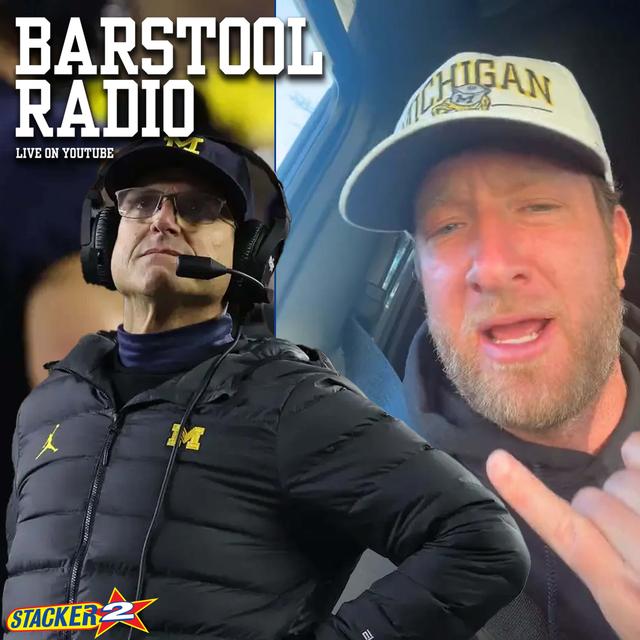 Dave Portnoy Rallies Michigan Fanbase After Jim Harbaugh is Suspended By Big Ten - podcast episode cover