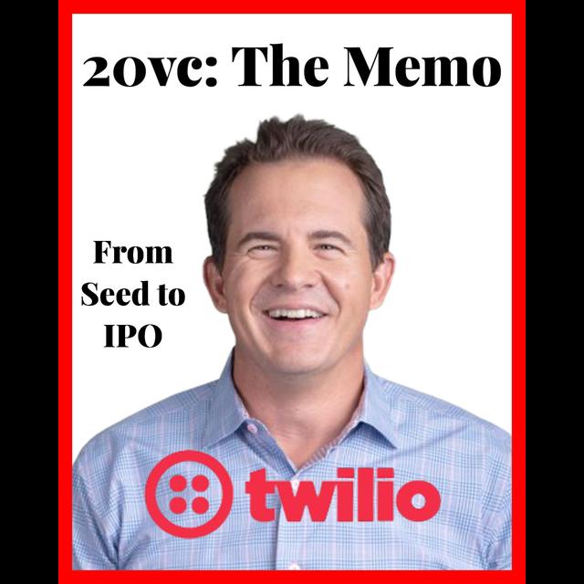 20VC: The Twilio Memo: Bessemer's Byron Deeter on How a $125K Initial Check Became Bessemer's Largest Position, What The Influx of Late-Stage Capital Means For Venture Today & Why The Incumbent Advantage Is Now An Incumbent Disadvantage - podcast episode cover