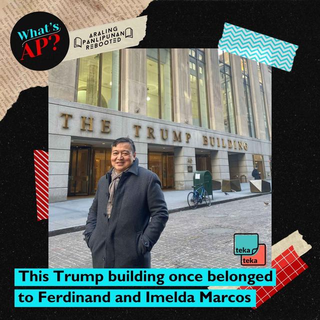 This Trump building once belonged to Ferdinand and Imelda Marcos (Guest Episode) - podcast episode cover