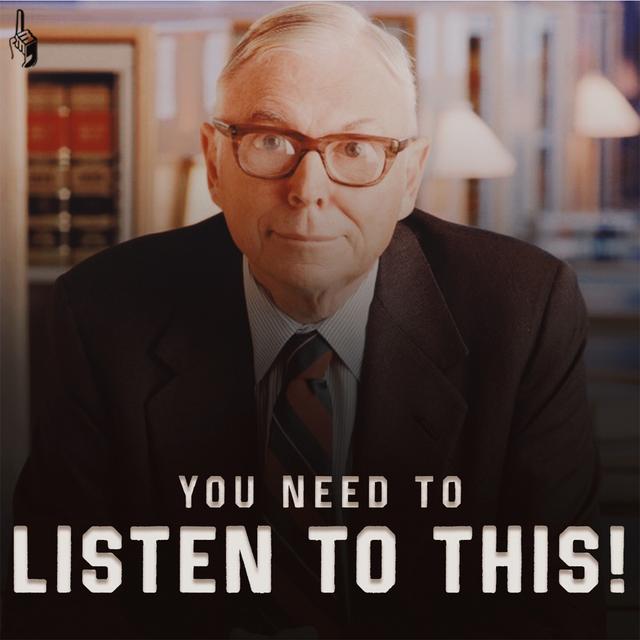 If You're Feeling Down Then YOU NEED To Listen To These Words | Charlie Munger | #Shorts - podcast episode cover
