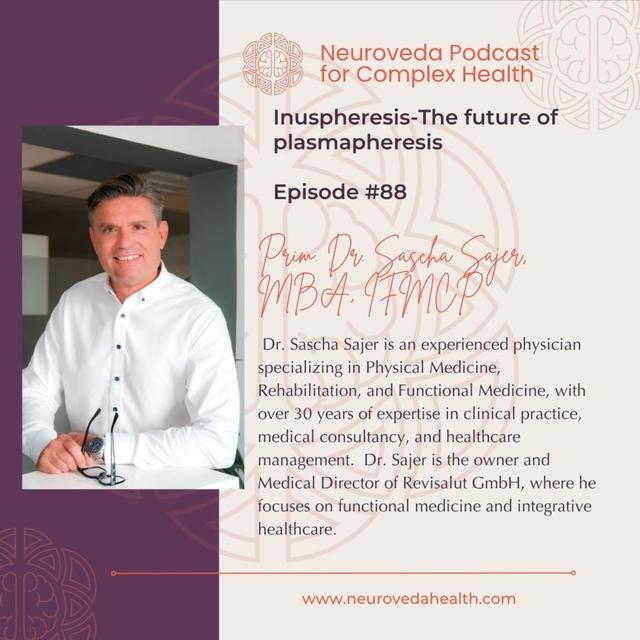 #88 Dr. Sascha Sajer discusses Inuspheresis - podcast episode cover