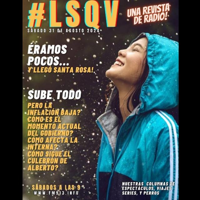 Éramos pocos y llegó Santa Rosa! ya podés ver y escuchar #LSQV de hoy - podcast episode cover