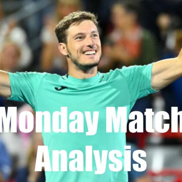 Cincinnati Preview, Carreno Busta Wins Maiden Masters in Montreal 2022 | Monday Match Analysis - podcast episode cover