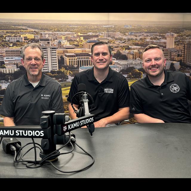 John Friebele, Executive Director of Destination Bryan & Jeremiah Cook, Assistant Director of Tourism for Visit College Station - podcast episode cover