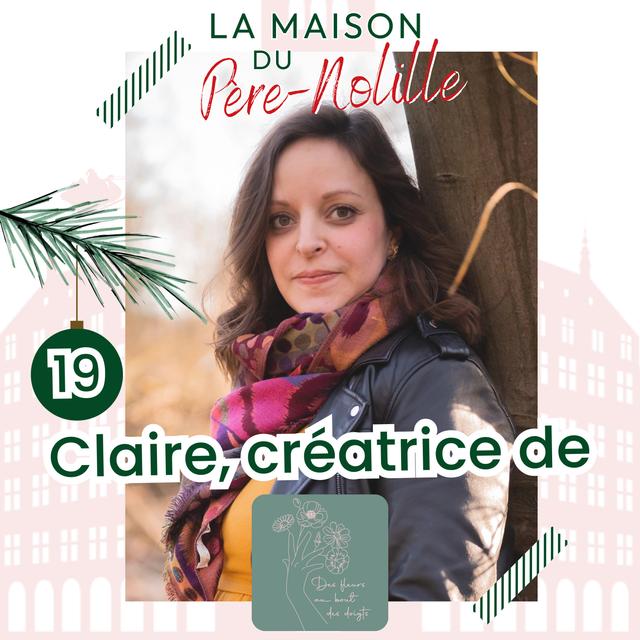 LA MAISON DU PÈRE-NOLILLE - CLAIRE DES FLEURS AU BOUT DES DOIGTS - Sublimer la nature pour des créations uniques - podcast episode cover
