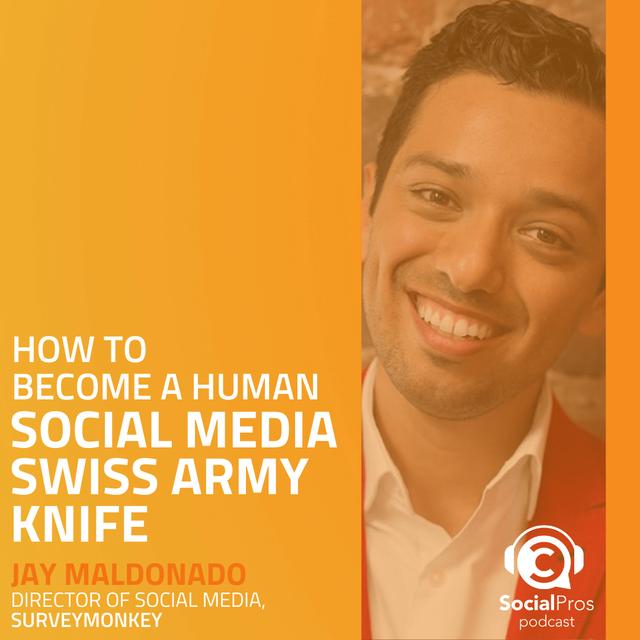 How to Become a Human Social Media Swiss Army Knife - podcast episode cover